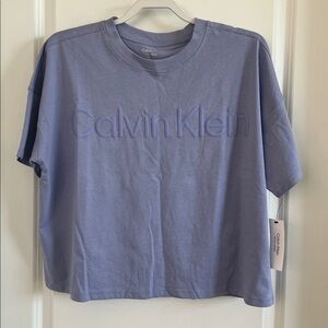 NWT Calvin Klein Lavender Performance Shirt L